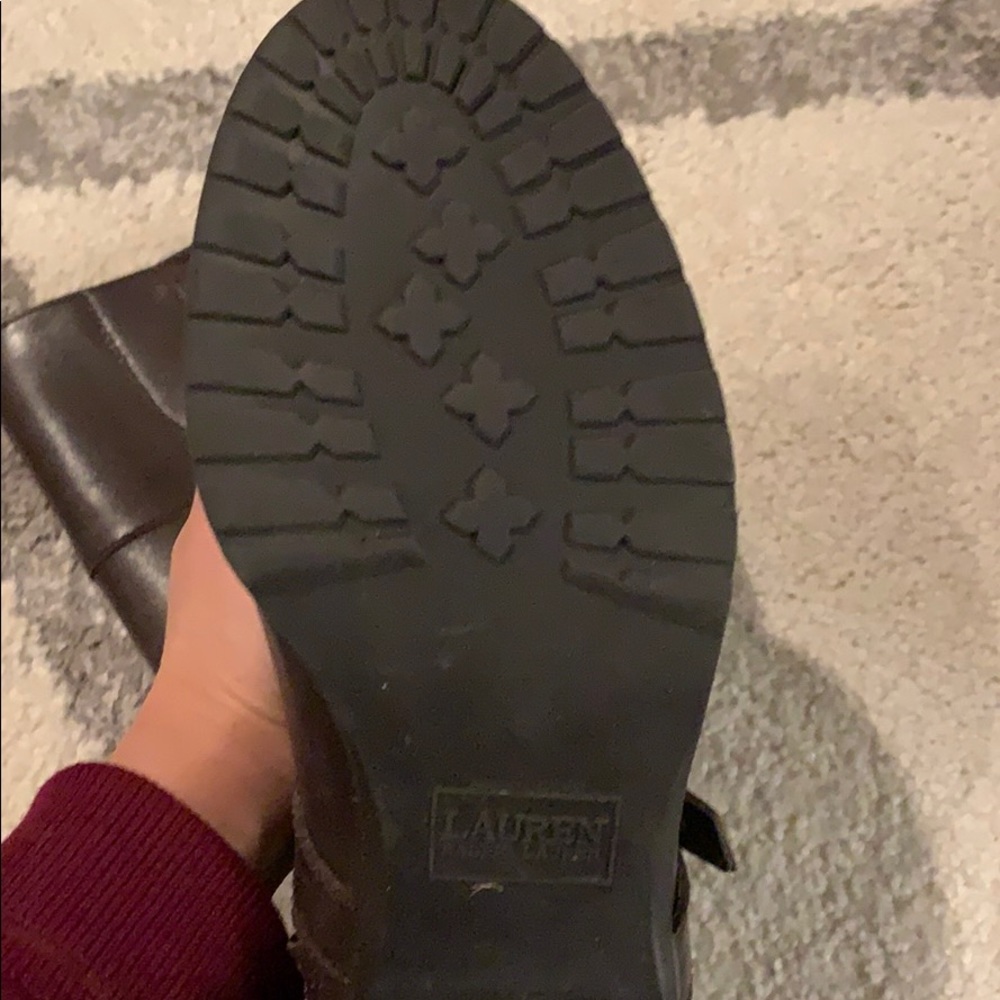 Brown Ralph Lauren boots - Picture 2 of 2